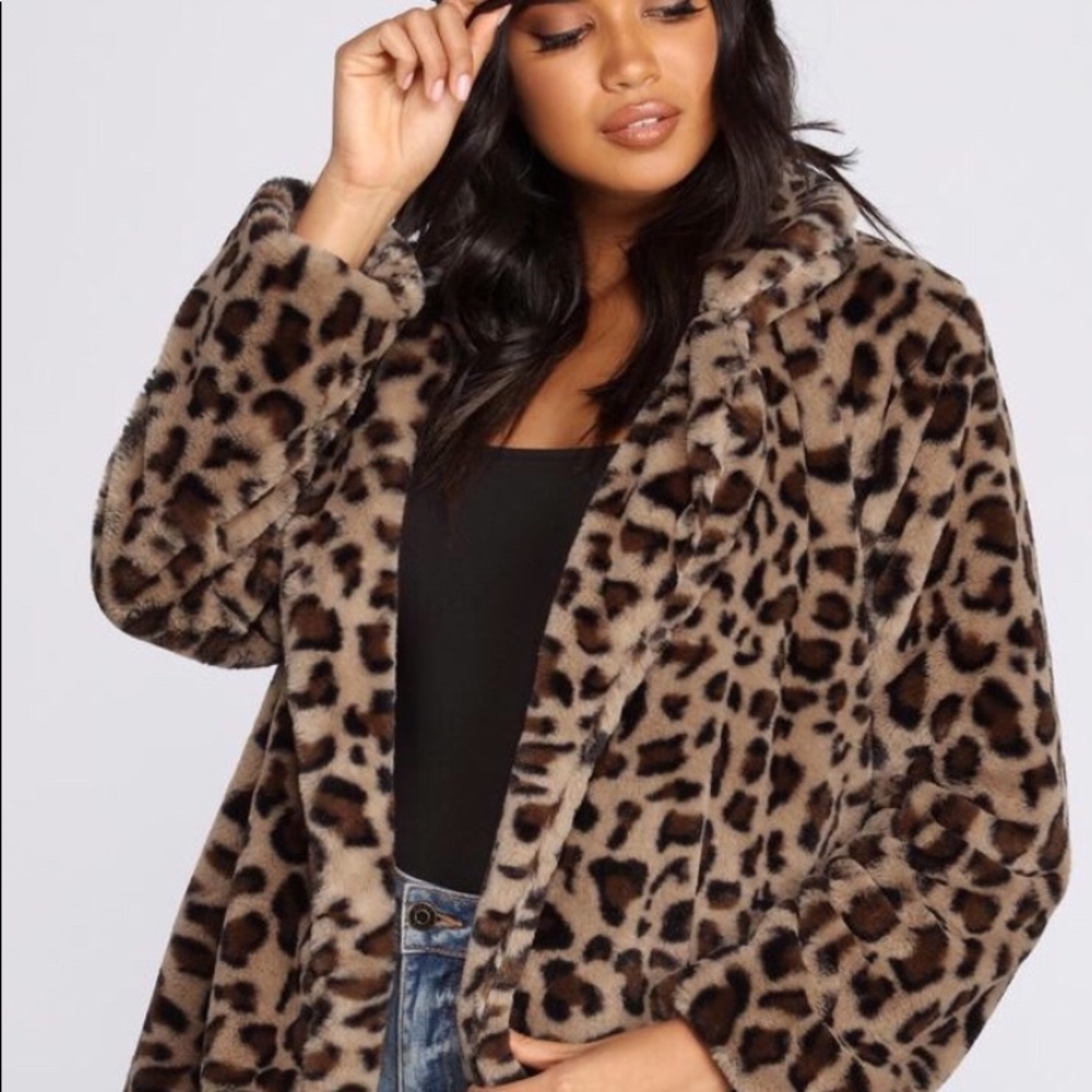 Leopard Print Jacket